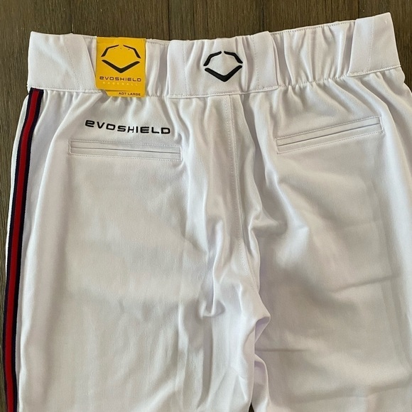 Evoshield Men’s Baseball Pants with Red/Navy Piping. Brand New. Men’s Large - Picture 2 of 7